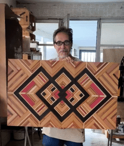 Cortado para emolduramento