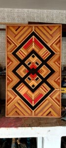 quadro mosaico finalizado sem acabamento