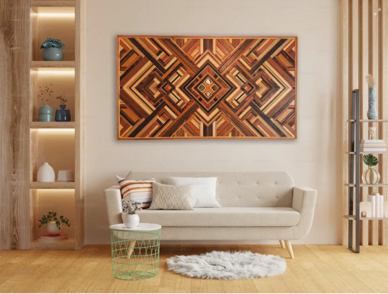 Cosmos em Madeira Elementos