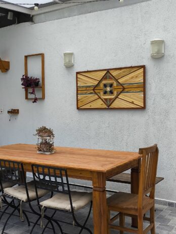 Portal – Quadro mosaico em Marchetaria