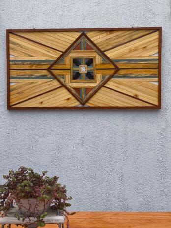 Portal – Quadro mosaico em Marchetaria