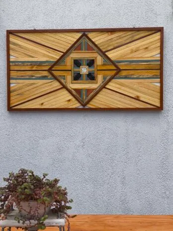 Portal – Quadro mosaico em Marchetaria